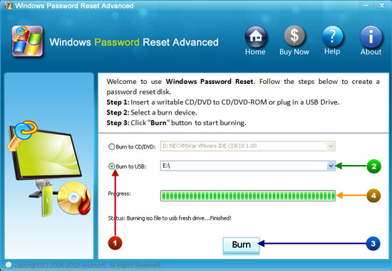 windows domain password