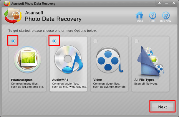 asunsoft photo recovery